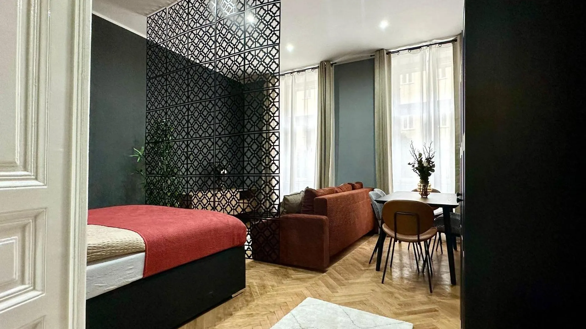 Stylish Und Zentral I 6 Minuten Zur U4 Friedensbruecke 维也纳